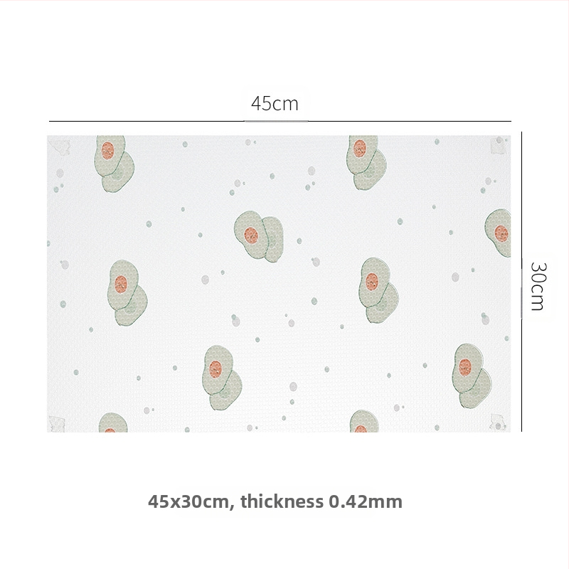 Lõigatav kappmatt lillemustriga, EVA-materjalist, ruudu kujuga, veekindel ja õli-kindel, modernne minimalistlik stiil