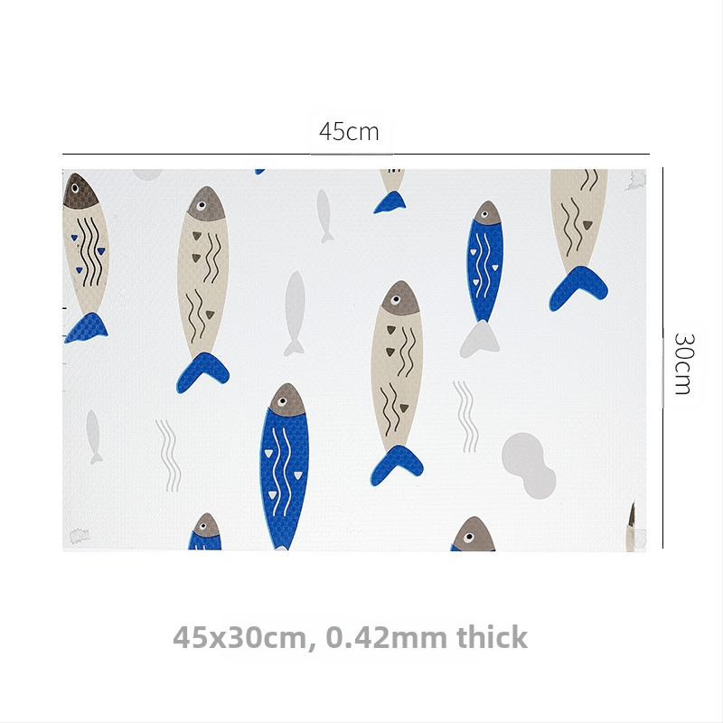 Lõigatav kappmatt lillemustriga, EVA-materjalist, ruudu kujuga, veekindel ja õli-kindel, modernne minimalistlik stiil