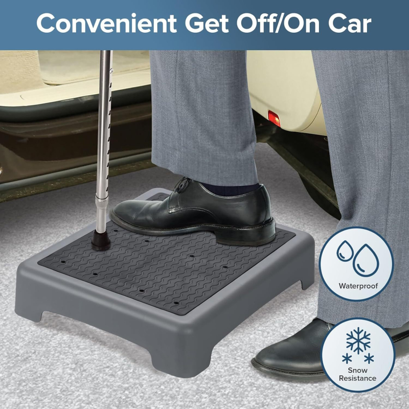 Plastikinė lengvai nešiojama antišlidu kojų taburetė senjorams (Kilmes: Taizhou; Sulankstoma: Ne; Importas: Ne)