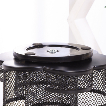 Μεταλλικός περιστρεφόμενος θήκη στυλό κυκλικού σχήματος, μοντέλο 02, 360° περιστροφή, δυνατότητα εκτύπωσης λογοτύπου