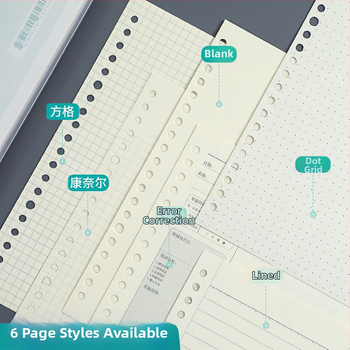 Σημειωματάριο Wen Gu με αποσπώμενα φύλλα, κάλυμμα PP, χαρτί offset, 80 g/m², στυλ για επιχειρηματικό γραφείο