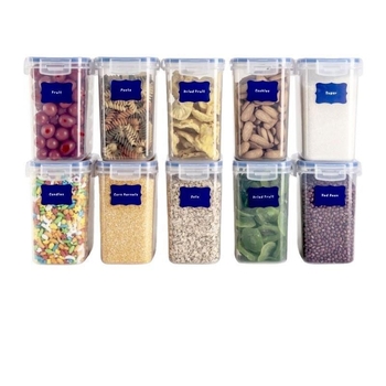 Κουτί χαπιών, σφραγισμένο πλαστικό βάζο αποθήκευσης δημητριακών, χωρητικότητα 18 λίτρων