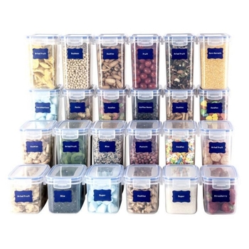 Κουτί χαπιών, σφραγισμένο πλαστικό βάζο αποθήκευσης δημητριακών, χωρητικότητα 18 λίτρων