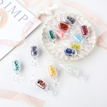 Φυσικός κρύσταλλος διακοσμητικός λίθος, γεωμετρικό σχήμα, μοντέρνος μινιμαλιστικός κρύσταλλος διακόσμηση για τα Χριστούγεννα