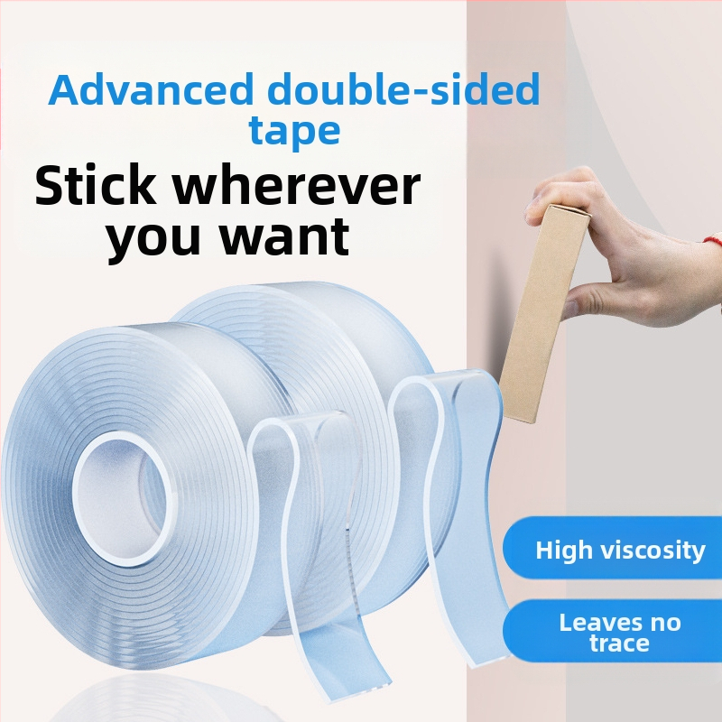 Нано двустранна лента — Бранд JIUMO; Материал: Акрил; Монтаж: Лепене; Пуск на пазара: 2023; Категория: кука с вакуумна чашка