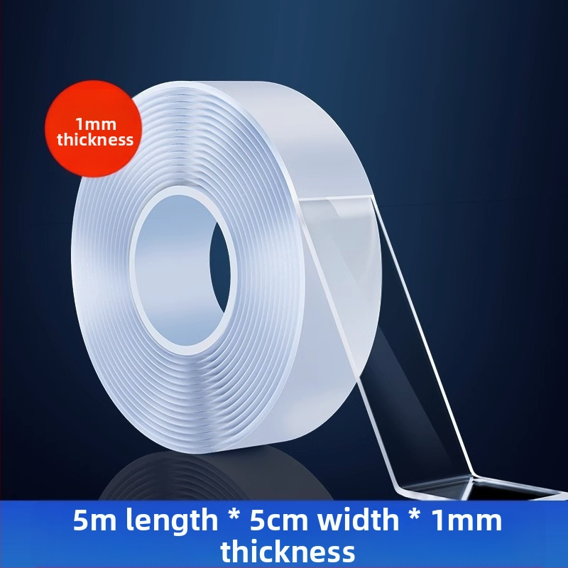 Bandă nano dublu-adezivă — Brand JIUMO; Material: acrilic; Montare: lipire; Lansare pe piață: 2023; Categorie produs: cârlig cu ventuză