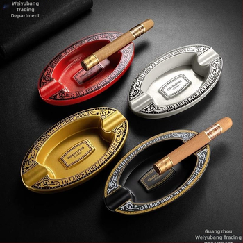 Домашен пепелник за пури, преносим декоративен потушаващ аксесоар, смола