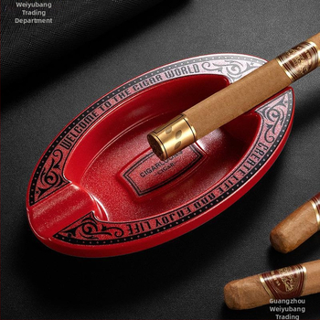 Домашен пепелник за пури, преносим декоративен потушаващ аксесоар, смола