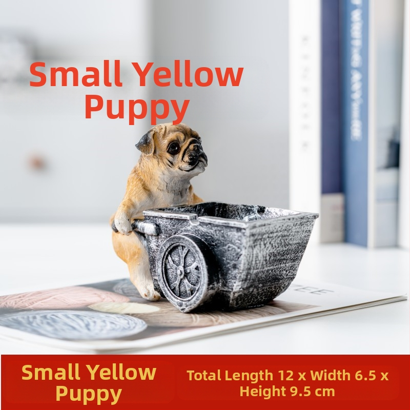 Scrumieră din rășină, stil Nordic, cu capac, pentru casă și birou