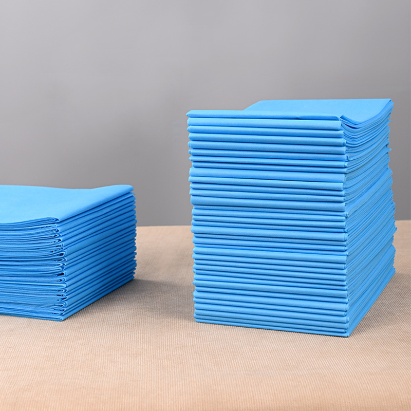 100 vienreizējās lietošanas gultas palagi no nešķiedētā auduma, pastiprināti, piemēroti skaistumkopšanas salonam, masāžai un viesnīcām