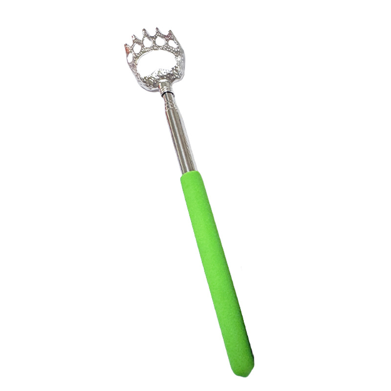 Ištemptas nerūdijančio plieno nugaros šepetėlis su meškos letenos dizainu