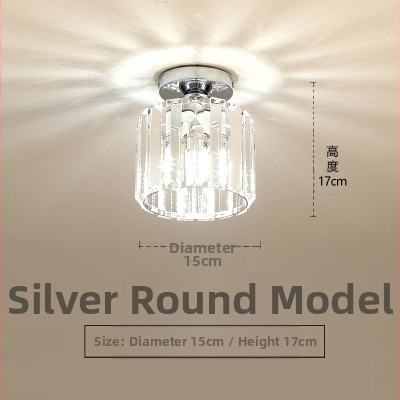 Kristálycsillár, modern egyszerű stílus, LED világítás, vasból készült test, 220V