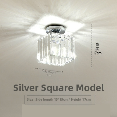 Kristálycsillár, modern egyszerű stílus, LED világítás, vasból készült test, 220V