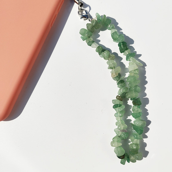 Χειροποίητο λουράκι κινητού από πέτρες gravel, στυλ προσωπικό, άνοιξη 2023, μάρκα newsefly