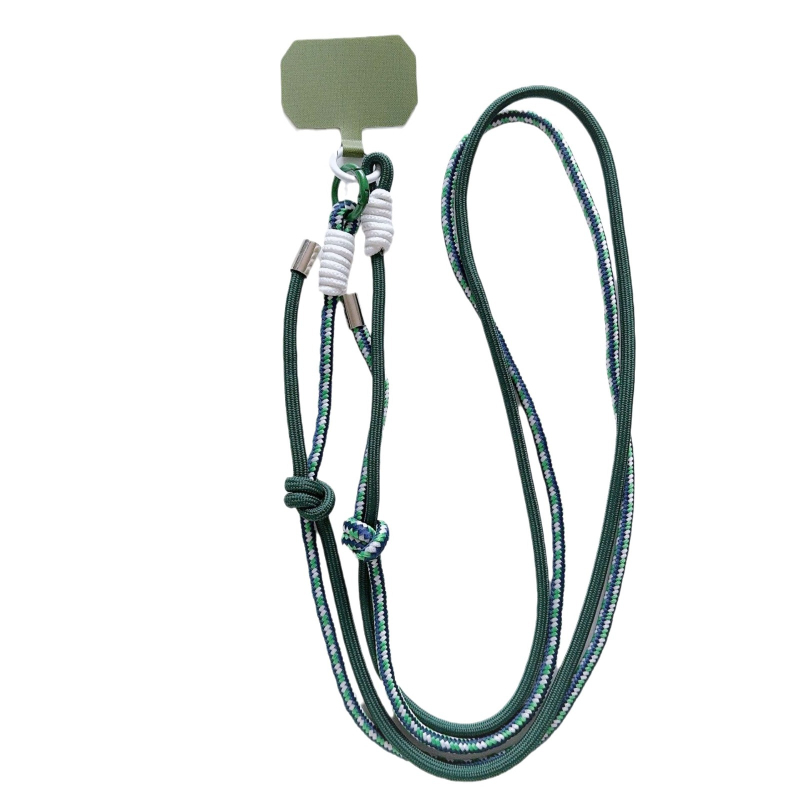 Lanđard za mobitel – crossbody remen, najlon, poliester konac, metalna kopča, unisex