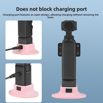 BRDRC Βάση Σιλικόνης Osmo Pocket 3 – Επιτραπέζιο Σταθεροποιητικό Στήριγμα