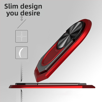 Yi Simi Универсален автомобилен държател за телефон с пръстенова поставка, метал + пластмаса, инжекционно формован, съвместим с всички модели телефони