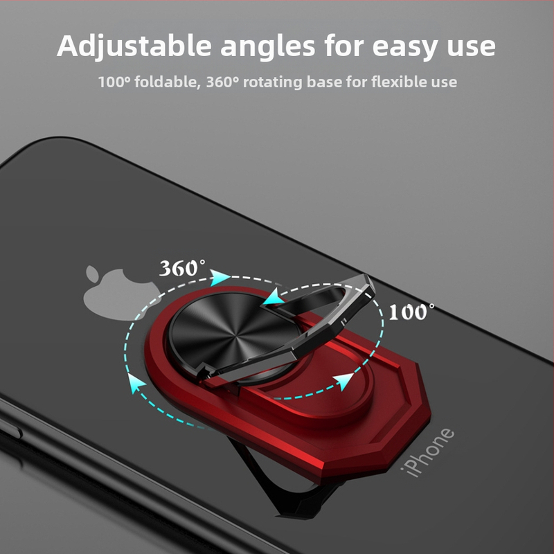 Yi Simi univerzálny držiak do auta na telefón s oporou v tvare kruhu, kovovo-plastová konštrukcia, vstrekované formovanie, kompatibilný so všetkými modelmi telefónov