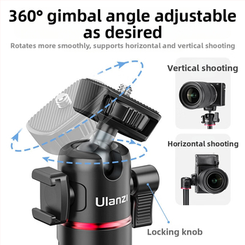 MT Series Τρίποδο για κινητό τηλέφωνο και κάμερα, καθολική συμβατότητα