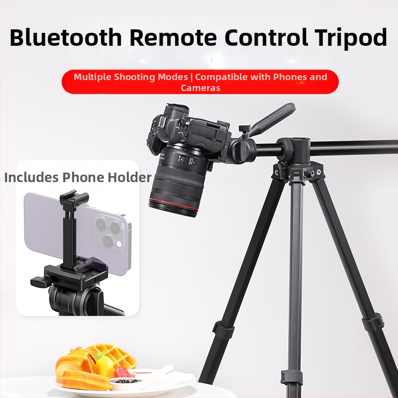 MT Series statīvs mobilajam tālrunim un kamerai, universāla saderība