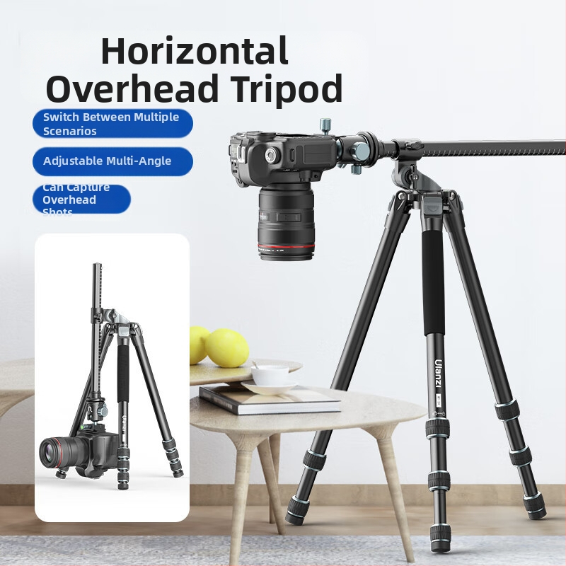 MT Series statīvs mobilajam tālrunim un kamerai, universāla saderība