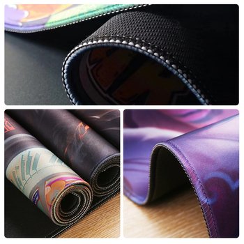 Διπλής όψης επιφάνεια για ποντίκι με σχέδιο κινουμένων σχεδίων, καουτσούκ αντιολισθητικό γραφείο τραπεζομάντιλο, Μοντέλο F-A9, OEM και Προσαρμοσμένες εικόνες