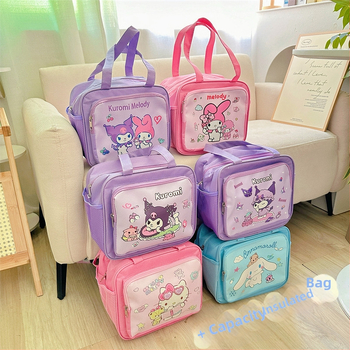 Izolēta pusdienu soma ar karikatūras stilu, no Oxford auduma, skolai, modelis 300