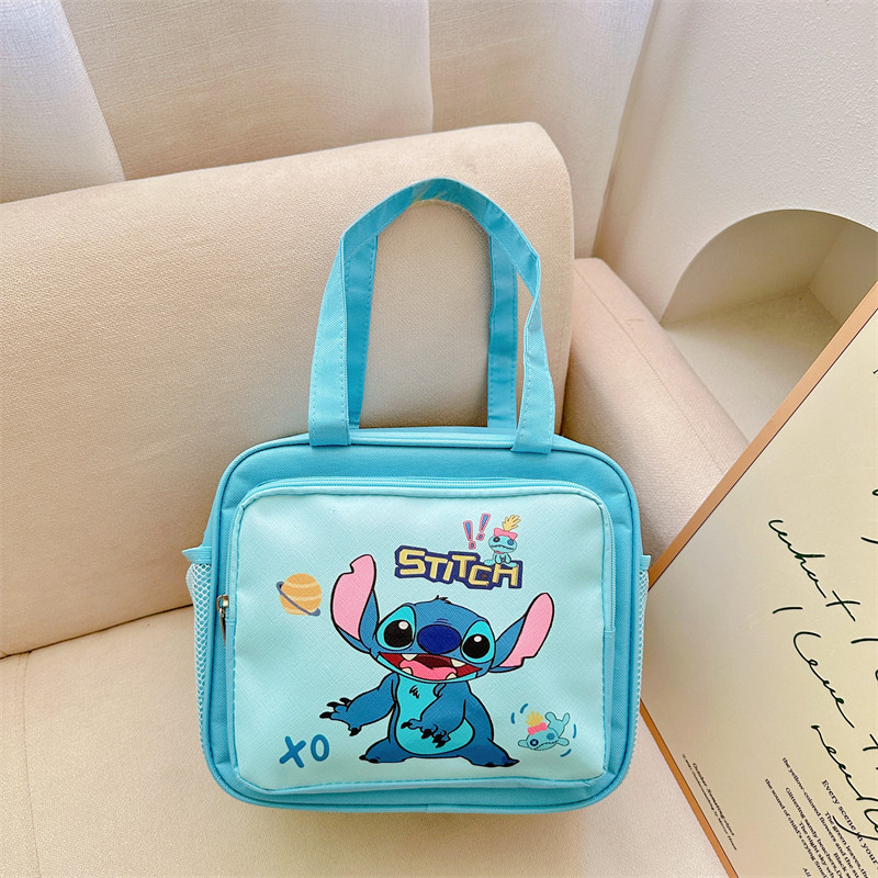 Izolēta pusdienu soma ar karikatūras stilu, no Oxford auduma, skolai, modelis 300