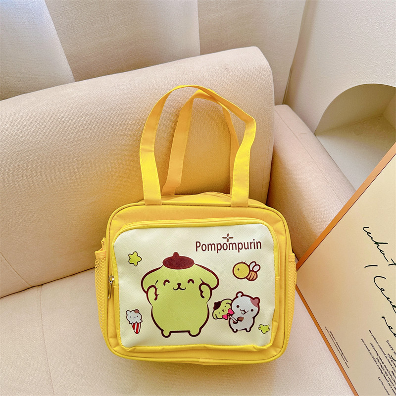 Izolēta pusdienu soma ar karikatūras stilu, no Oxford auduma, skolai, modelis 300