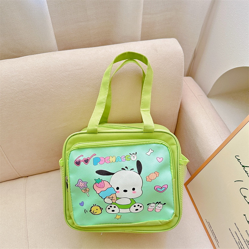 Izolēta pusdienu soma ar karikatūras stilu, no Oxford auduma, skolai, modelis 300