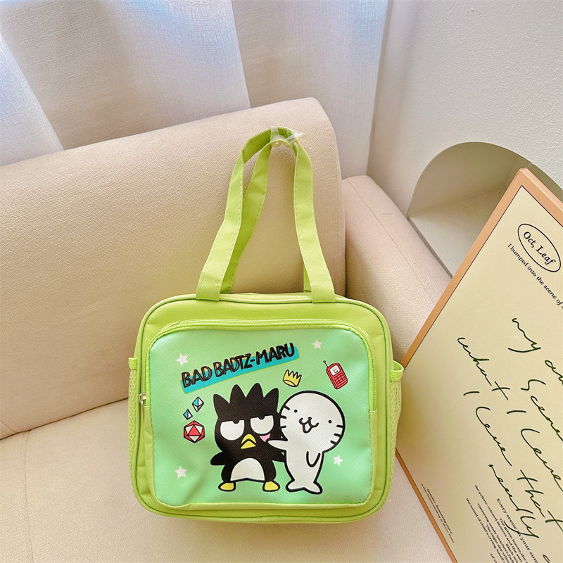 Izolēta pusdienu soma ar karikatūras stilu, no Oxford auduma, skolai, modelis 300