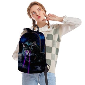 Σακίδιο πλάτης με μοτίβο γραμμάτων, ύφασμα Oxford, χωρητικότητα κάτω από 20 λίτρα, επένδυση πολυεστέρα, unisex