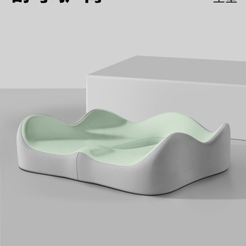 Седалкова възглавница за офис, дишаща паметна пяна, удебелена за комфорт, прост и модерен стил