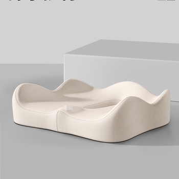 Седалкова възглавница за офис, дишаща паметна пяна, удебелена за комфорт, прост и модерен стил