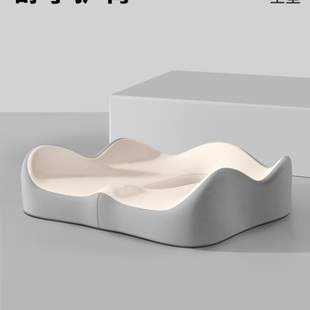 Седалкова възглавница за офис, дишаща паметна пяна, удебелена за комфорт, прост и модерен стил