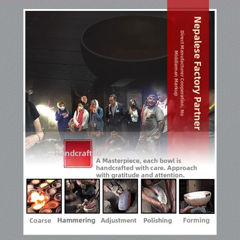 Χάλκινο μπολ ήχου διαλογισμού για γιόγκα και ίαση με ήχους - Κλασικός σχεδιασμός, οικιακή διακόσμηση