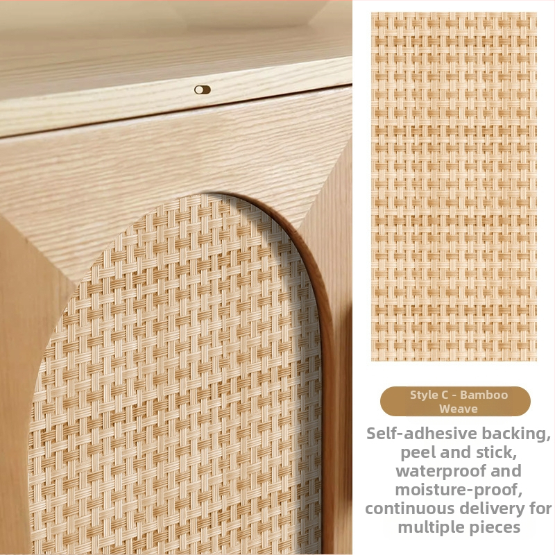 Rātas skapja durvju uzlīme, 3D vecmodīgs izskats, pašlīmējošs plēve stikla vitrīnai, 1 gab. (Pašlīmējošs, 3D vecmodīgs izskats, stikla vitrīnai, 1 gab.)