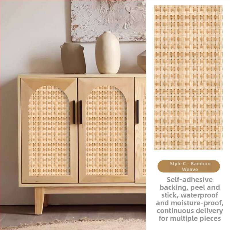 Rātas skapja durvju uzlīme, 3D vecmodīgs izskats, pašlīmējošs plēve stikla vitrīnai, 1 gab. (Pašlīmējošs, 3D vecmodīgs izskats, stikla vitrīnai, 1 gab.)