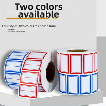 Ετικέτες αυτοκόλλητες με χειρόγραφη γραφή σε ρολό, χαρτί γραφής, προσαρμογή στην επεξεργασία, 10 ετικέτες ανά σελίδα