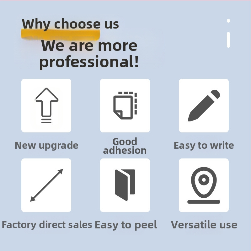 Самозалепващи ръкописни етикети на ролка, хартия за писане, персонализирани, 10 етикета на страница