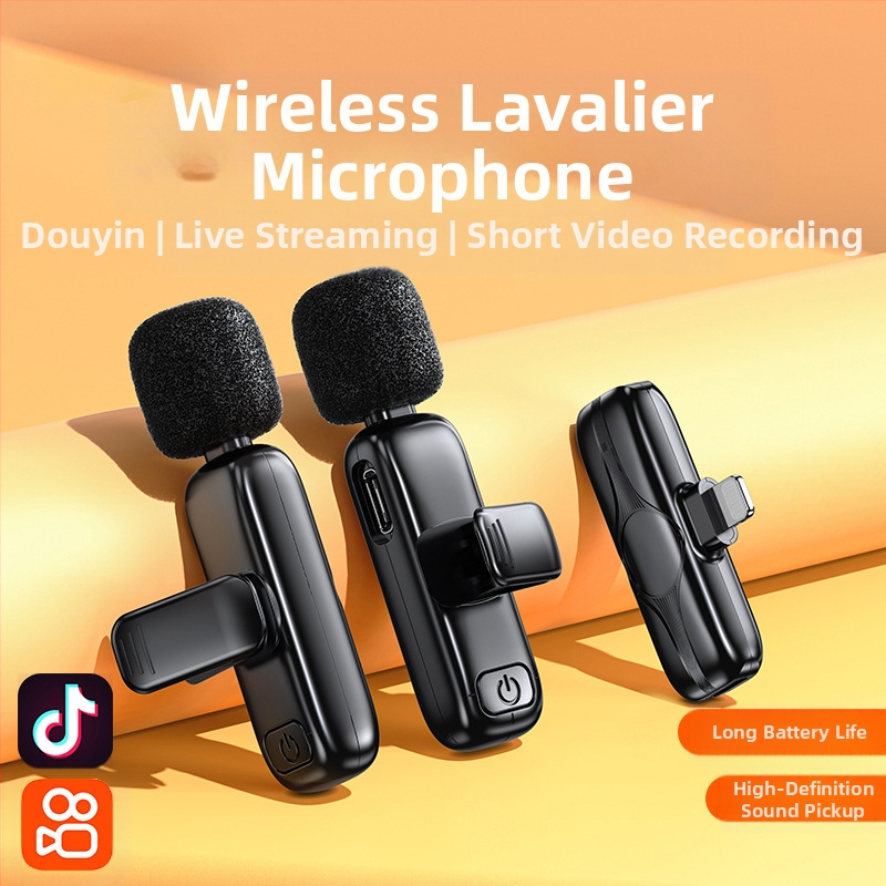 Microfon lavalier cablat pentru difuzare live, cu baterie încorporată de 300–500 mAh, răspuns în frecvențe 100 Hz–20 kHz, SNR ≥75 dB, intrare 5V
