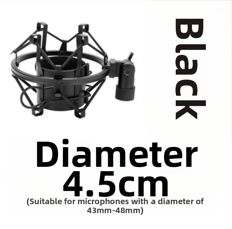 XZM ZX-108 Kovový držiak šoku pre kondenzátorové mikrofóny s vonkajším závitom
