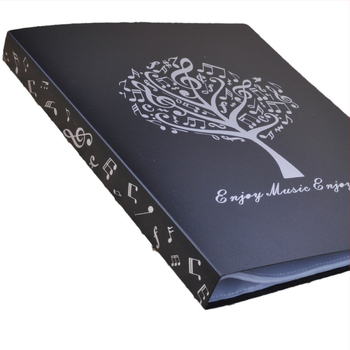 Φάκελος παρτιτούρων μουσικής, PVC υλικό, μοντέλο MG-43, συσκευασία OPP, κατάλληλο για μουσικά όργανα, μάρκα DEDO