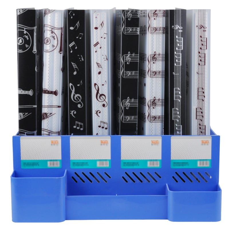 Φάκελος παρτιτούρων μουσικής, PVC υλικό, μοντέλο MG-43, συσκευασία OPP, κατάλληλο για μουσικά όργανα, μάρκα DEDO