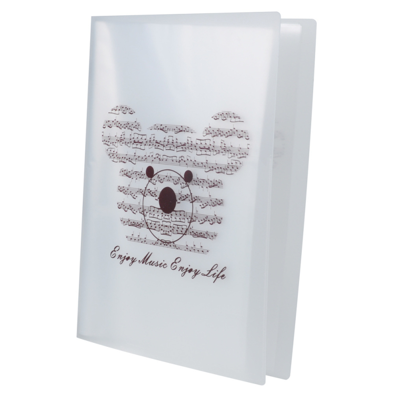 Dosar pentru partituri muzicale, material PVC, model MG-43, ambalaj OPP, potrivit pentru instrumente muzicale, brand DEDO