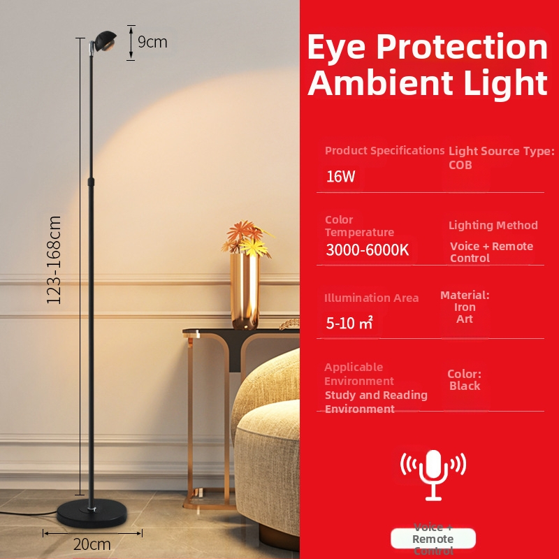 Grindų lempos COB, aliuminio gaubtas, geležinis korpusas, CRI ≥95