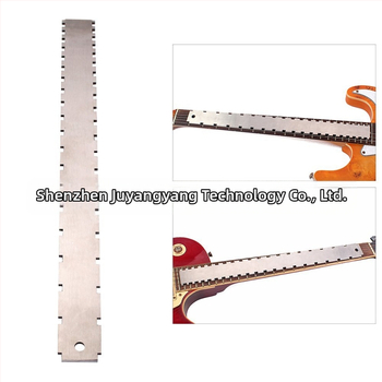 Πλαστικός μετρητής ρύθμισης κιθάρας: χάρακας για τον λαιμό, μετρητής ύψους χορδών, τρίγωνος χάρακας