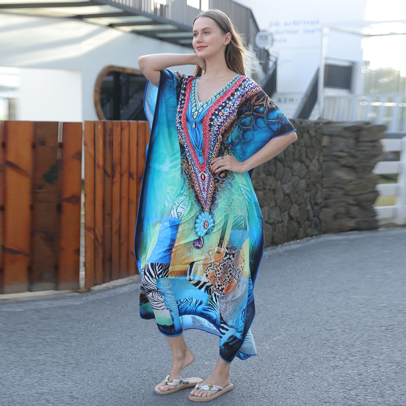 Bluza de plajă pentru femei cu imprimeu floral, poliester cu uscare rapidă, 180 g/m², căptușeală poliester, potrivită pentru înot și plimbări prin apă