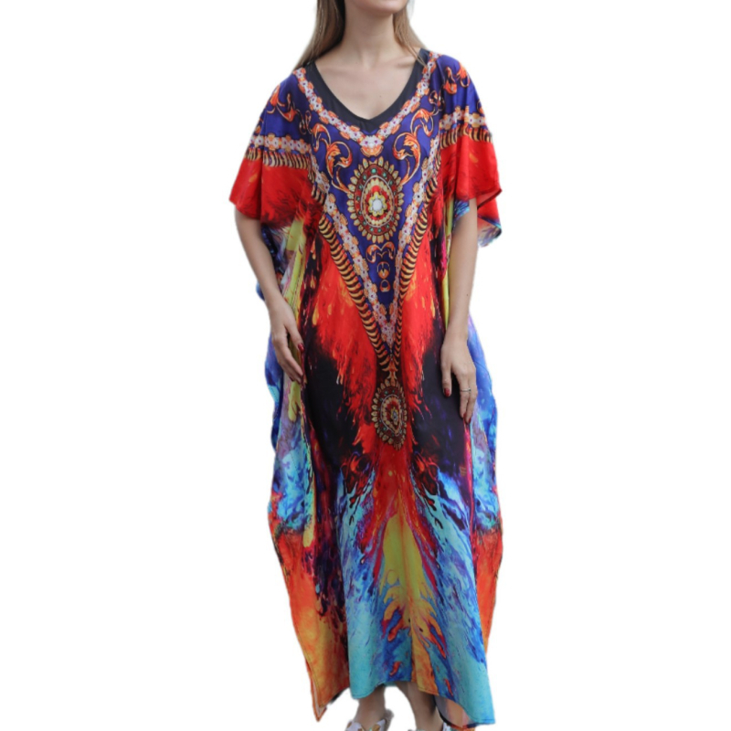 Bluza de plajă pentru femei cu imprimeu floral, poliester cu uscare rapidă, 180 g/m², căptușeală poliester, potrivită pentru înot și plimbări prin apă