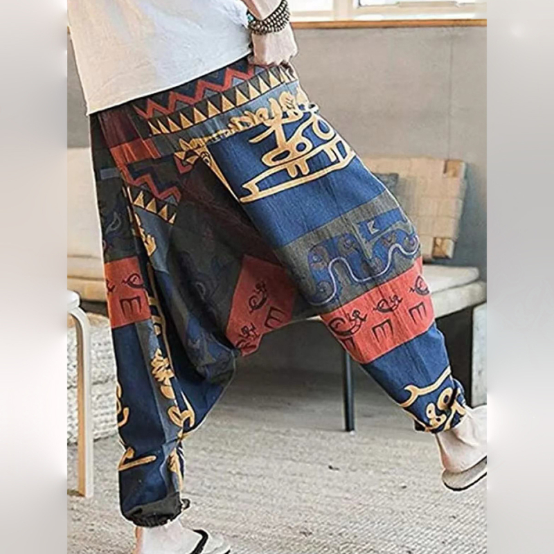 Pantaloni de yoga din bumbac unisex, croială dreaptă, talie medie, curea inclusă, închidere cu șnur, manșete la gleznă, 90% bumbac, potriviți pentru toate sezoanele